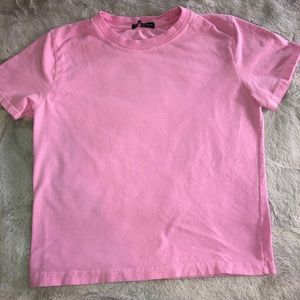 brandy melville pink top